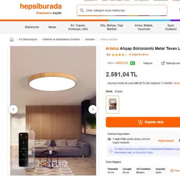 Hepsiburada İnce Kristal, Arteluz Fiyat Sorunu