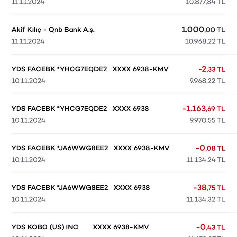 Hesabımdan İzinsiz Para Çekildi, Acil Çözüm İstiyorum