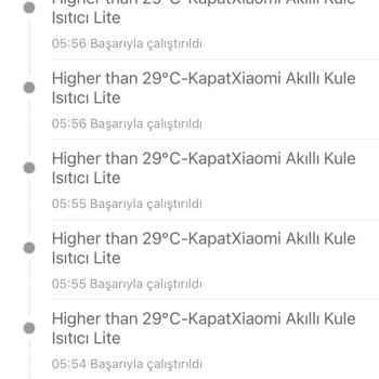 Xiaomi Smart Tower Heater Lite Otomasyon Sorunu!