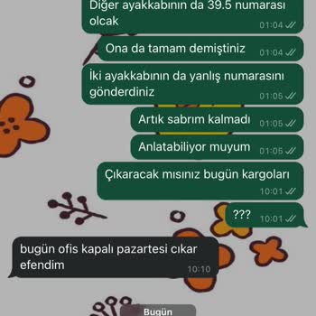 Yanlış Gönderilen Ayakkabılar Ve İade Sorunu
