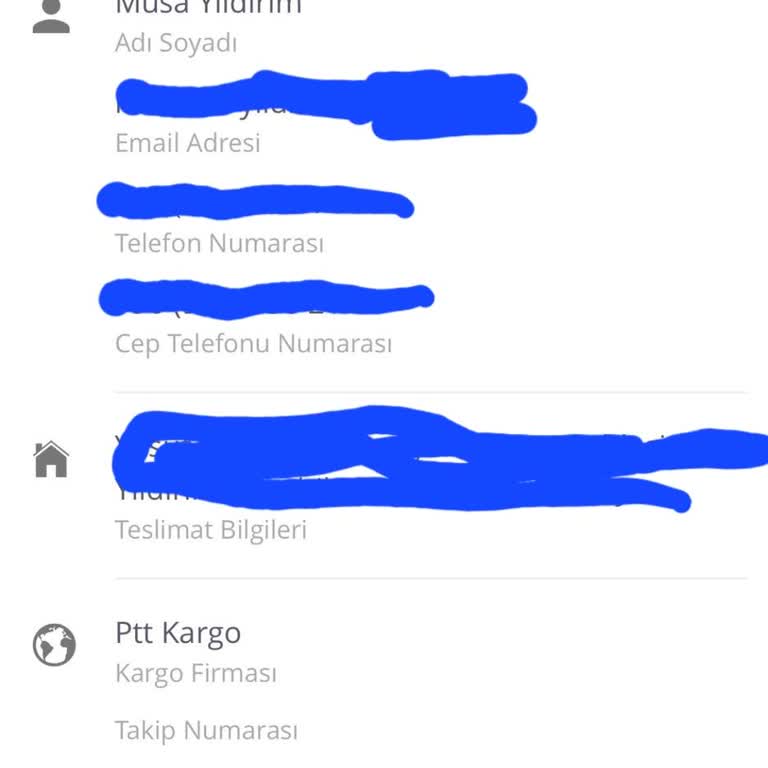 Sipariş Verildi, Ürün Teslim Edilmedi