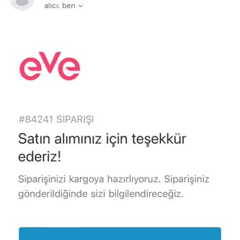 Eve Shop'tan Sipariş Sorunu Ve Müşteri Hizmetleri Çilesi