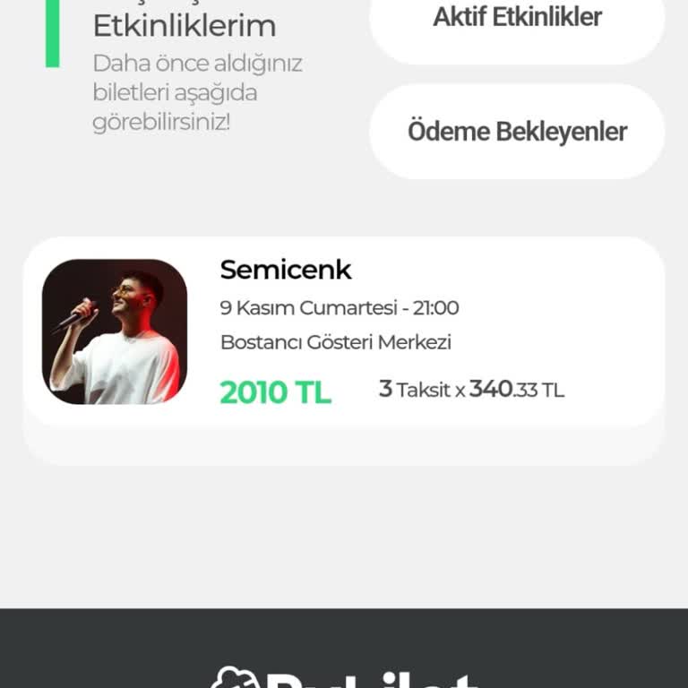 Bubilet Semicenk Konseri Mağduru!