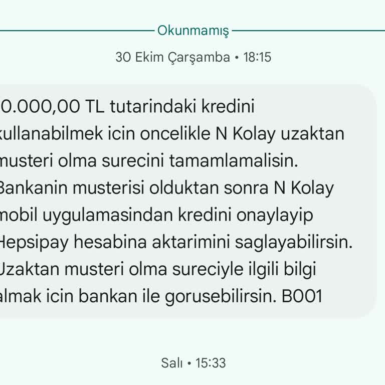 Kredi Başvurusunda Reklam Yanıltmacası