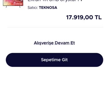 Teknosa'dan Alınan TV'nin Fiyatı 1 Günde Düştü, Telafi Yok