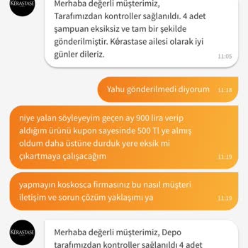 Eksik Ürün Teslimatı Ve İlgisiz Müşteri Hizmeti