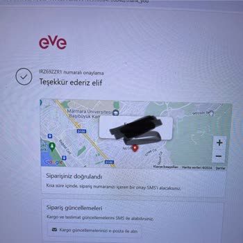 İnternet Sitesi Sipariş Sorunu