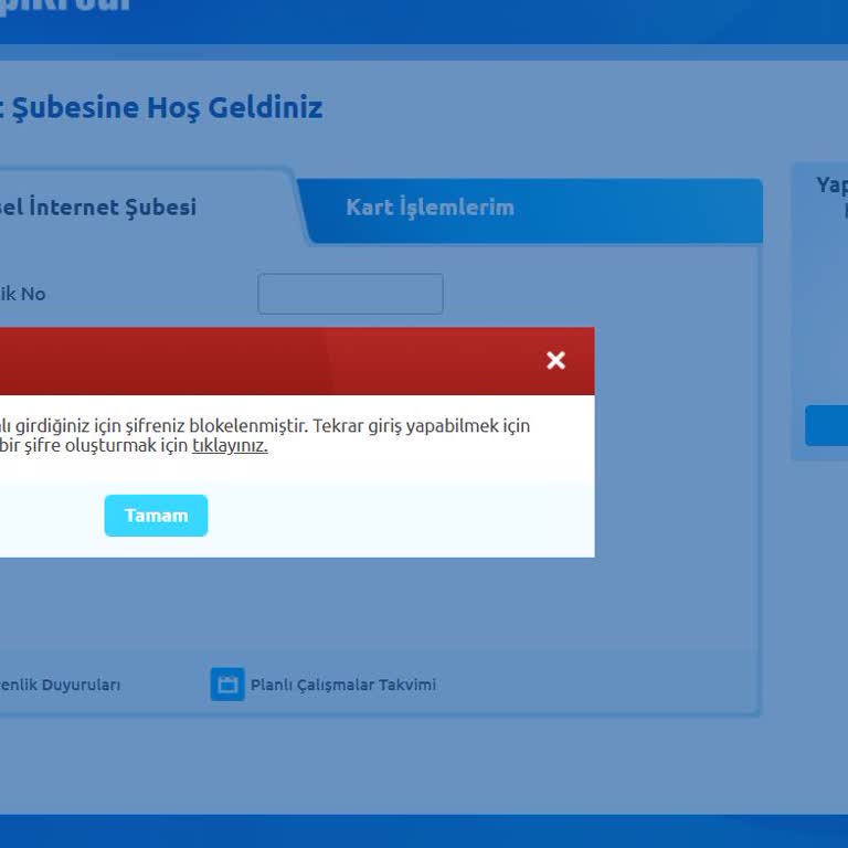 Yapı Kredi Müşteri Hizmetlerine Ulaşamama Sorunu