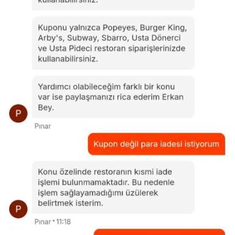 Eksik Sipariş Ve Yetersiz Müşteri Hizmetleri