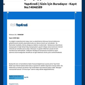 Yapı Kredi'nin Puan Kampanyası Mağduriyeti