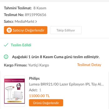 Media Markt Kusurlu Ürün Ve İlgisiz Müşteri Hizmetleri