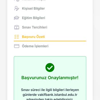VakıfBank Sınavı İçin Eksik Bilgilendirme