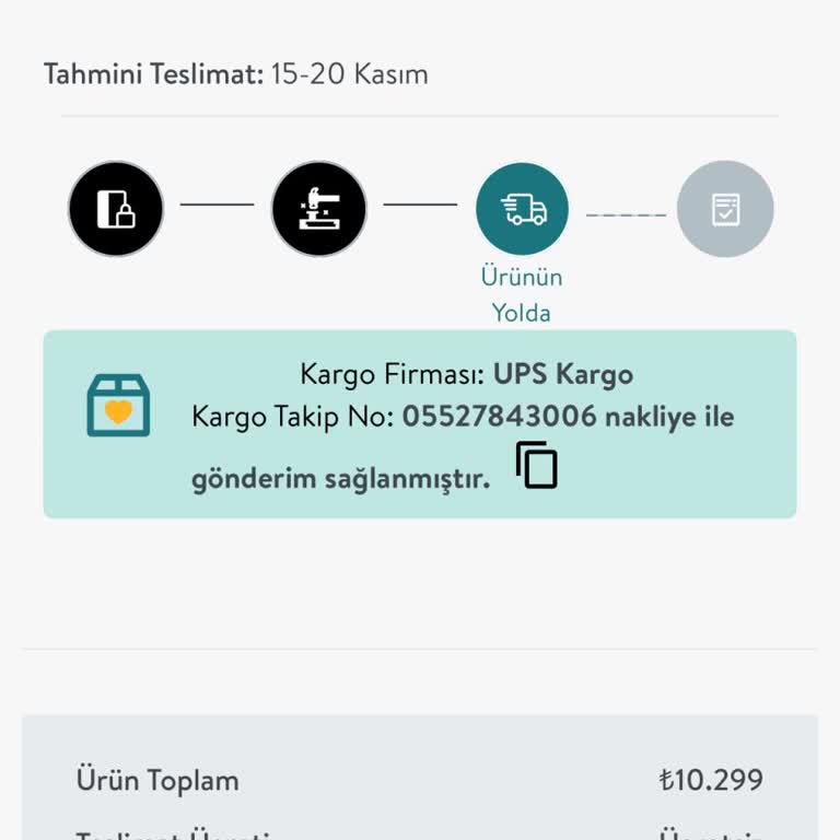 Kayıp Kargo Ve İletişim Eksikliği