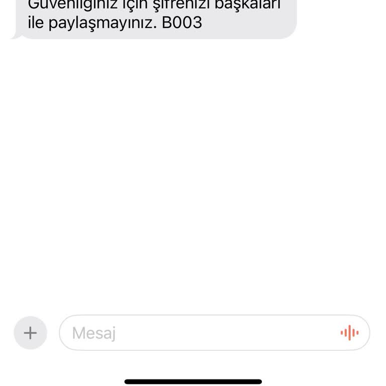 Vodafone Temsilcisinin Şüpheli Şifre Talebi