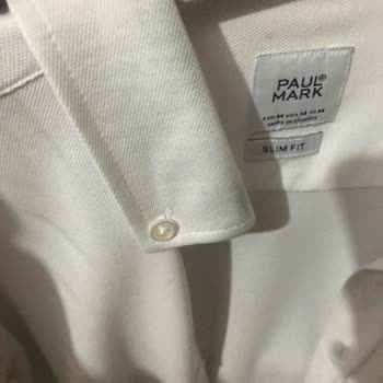 Paul Mark Antares Mağazasından Aldığım Mont Renk Verdi Ve Gömleğimi Mahvetti