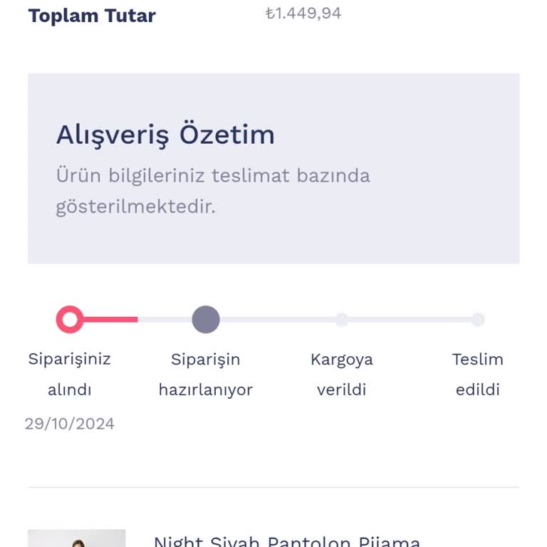 Siparişim Neden Hâlâ Kargoya Verilmedi?