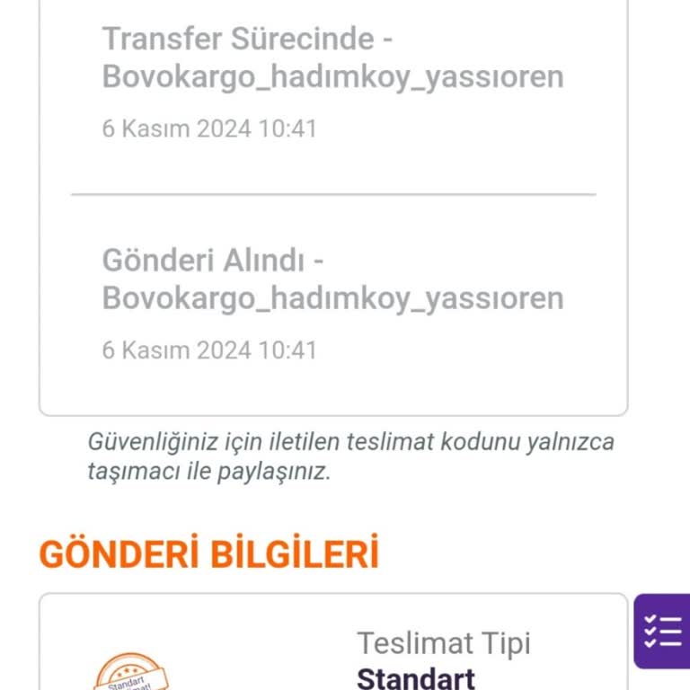 Kargo Teslimatında Gecikme