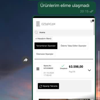 Sipariş Teslim Edilmedi Ve İletişim Sorunları Yaşanıyor