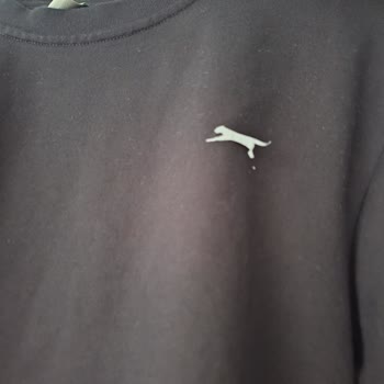 Slazenger Sweatshirt'ün Hızla Bozulan Logosu