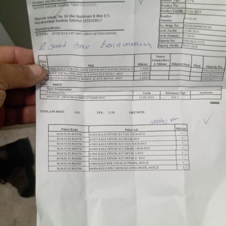 Eksik Vidalar Nedeniyle Yarım Kalan Dolap Kurulumu Ve İletişim Sorunları