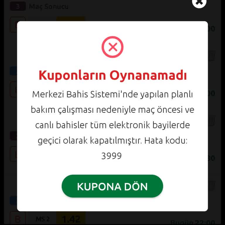 Acil Düzeltme Gereken Hata: Üyelik Tehlikede!