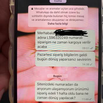 Kargo Bilgisi Yok, Müşteri Hizmetlerine Ulaşamıyorum