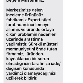 Dayanıksız Ürüne Büyük Hayal Kırıklığı