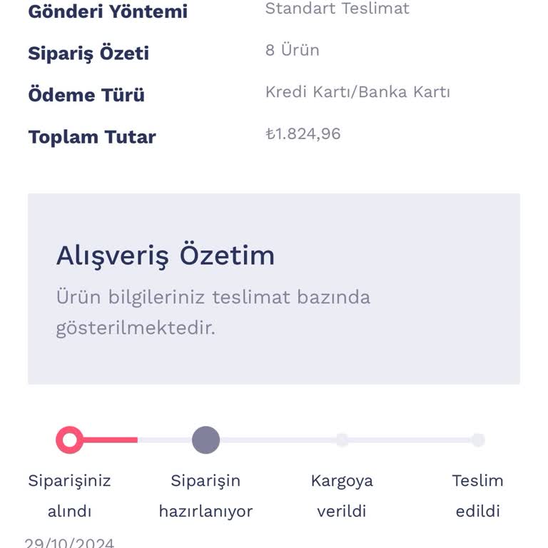 Penti Siparişin Teslimatında Yaşanan Gecikme Ve İletişim Eksikliği!