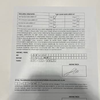Tivibu Paketinin Teslim Edilmemiş Gibi Gösterilmesi
