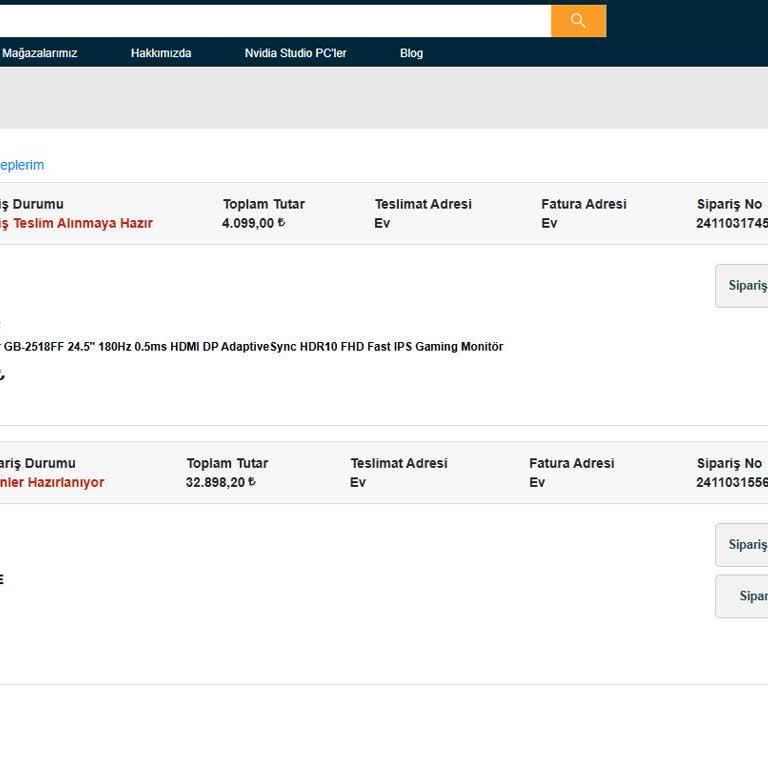 Teslimat Sürecinde Yaşanan Gecikme Ve İletişim Sorunları