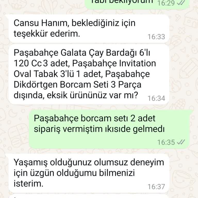 A101 Kapıda'dan Eksik Ürün Teslimatı Ve İade Sorunu