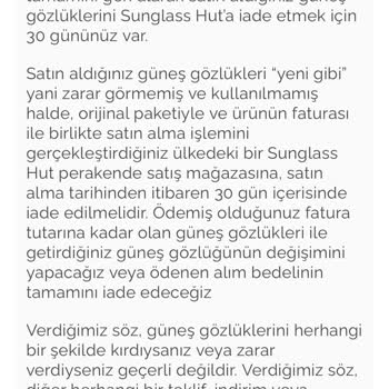 Gözlük İadesinde Mağaza Sorunları Ve Müşteri Memnuniyetsizliği