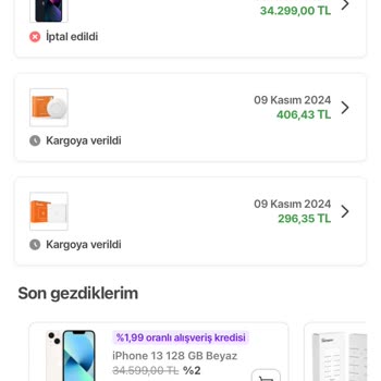 İptal Edilen Ürün Ve Geri Ödenmeyen Para Sorunu