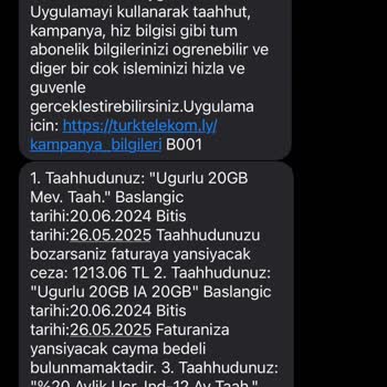 Yanlış Cayma Bedeli Ve Ulaşılamayan Müşteri Hizmetleri