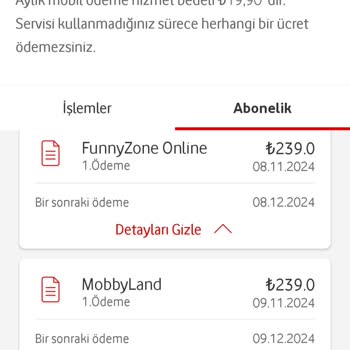 Faturama Onaysız Yansıtılan Ücretler Hakkında Şikayet