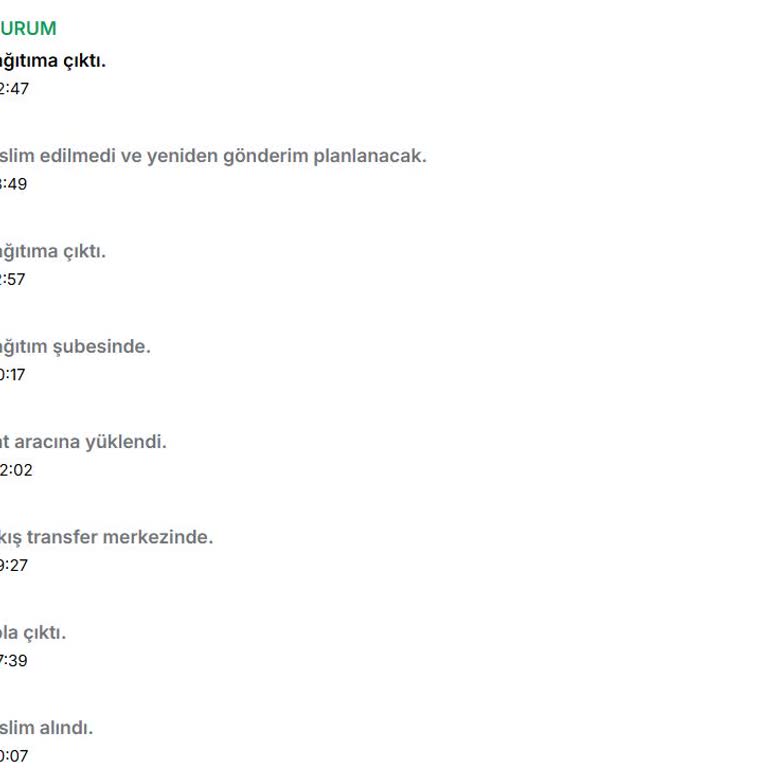 Trendyol Siparişinde Teslimat Sorunu Ve Sürat Kargo'nun İletişim Eksikliği!