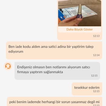 Yanlış Ürün Gönderimi Ve Satıcı Şikayeti