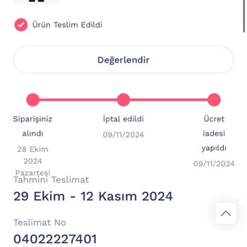Eksik Ürün Ve Yanlış İade Tutarı Sorunu