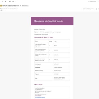 Bella Parfüm Siparişlerimde Gecikme Ve Yanıtsız İletişim Sorunu
