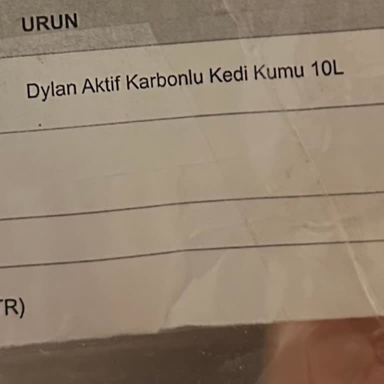 Yanlış Gönderilen Kedi Kumu Ve Eksik Ürün Sorunu
