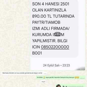 Teslim Edilmeyen Banyo Dolabı Ve İletişim Sorunları