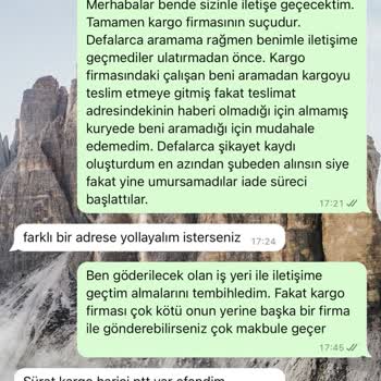 Eflatun Hediyelik İle Kargo Ve İletişim Sorunları