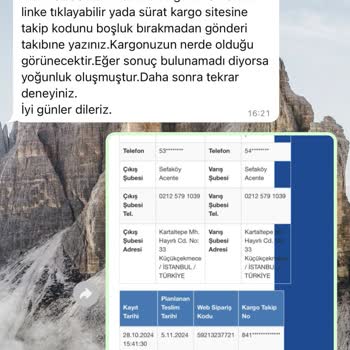 Eflatun Hediyelik İle Kargo Ve İletişim Sorunları