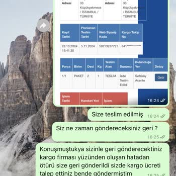 Eflatun Hediyelik İle Kargo Ve İletişim Sorunları