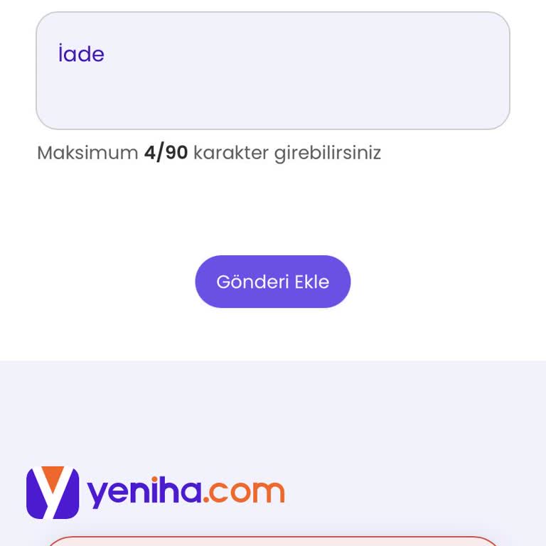 İade Talebi Sürecinde Yaşanan Sorunlar