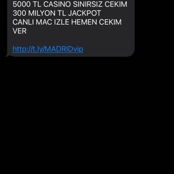 Vodafone'dan Gelen Bahis Mesajları Sorunu