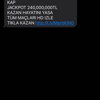Vodafone'dan Gelen Bahis Mesajları Sorunu