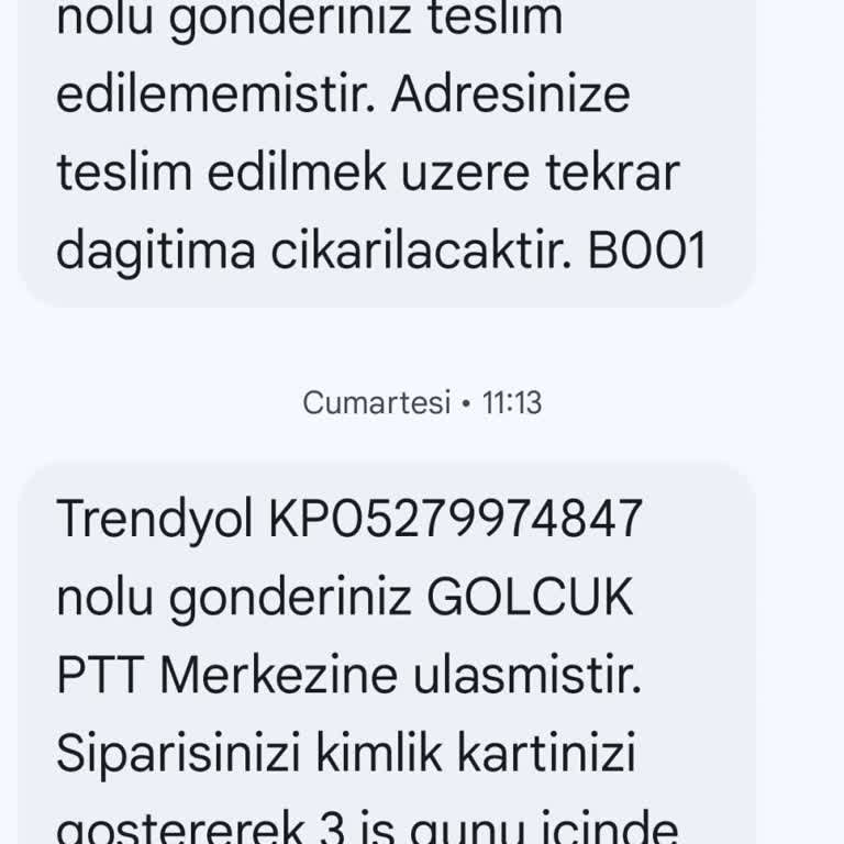 Trendyol Ve PTT Kargo İşbirliğinde Teslimat Sorunu