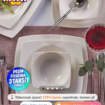 Kırık Gelen Yemek Takımı Ve İade Sorunu