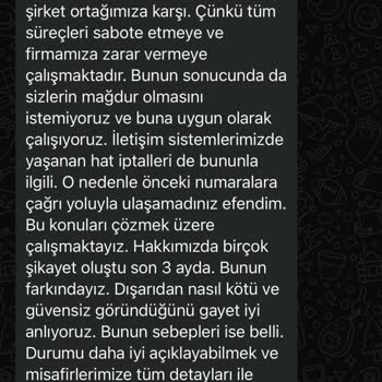 Pangea Voyage İle İletişim Sorunları Ve Para İadesi Mağduriyeti